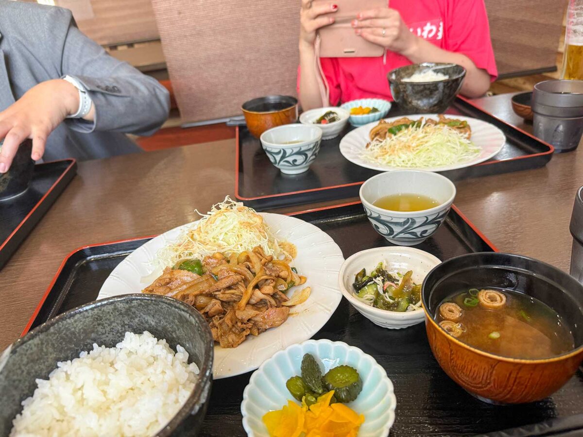 田原ポークの焼肉定食